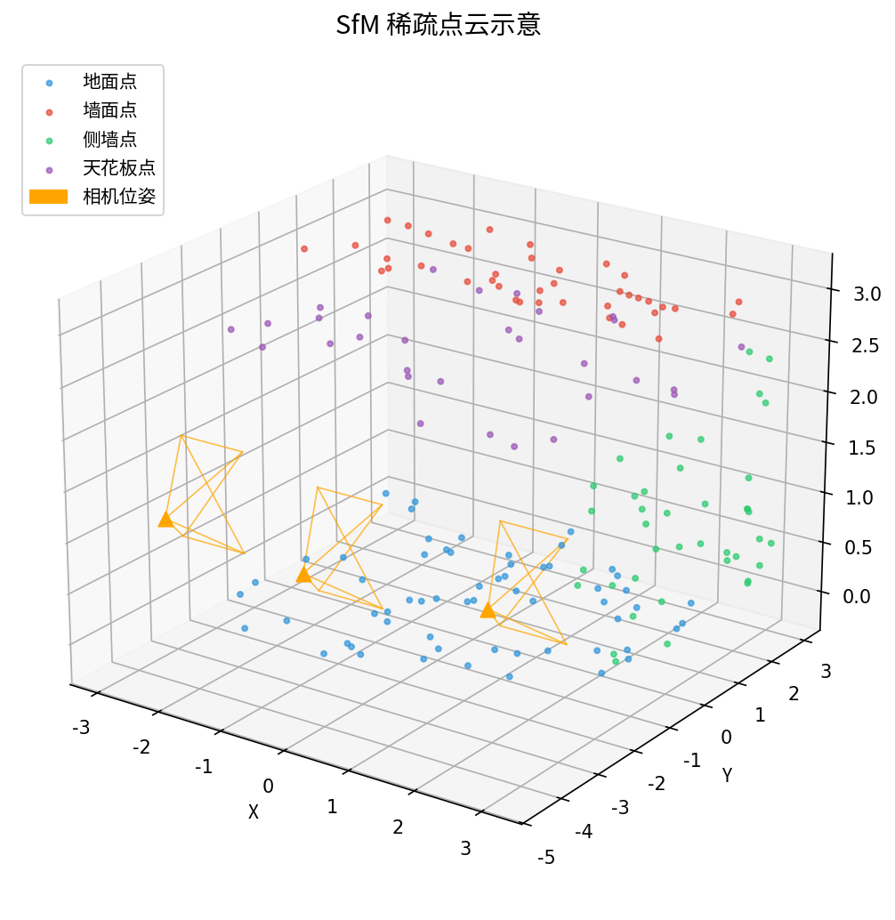 COLMAP 输出示例